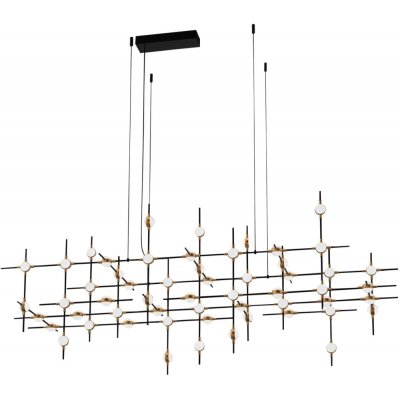 Подвесная люстра Molecular MD18001067-55A  black/gold DeLight Collection