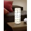 Стеклянный интерьерная настольная лампа Bayman 91971 цилиндр белый Eglo