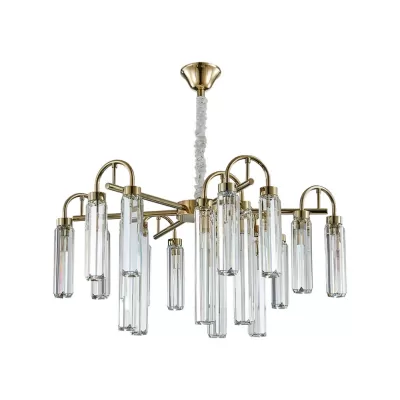 Подвесная люстра 4520 4526+3/C new gold Newport