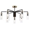 Стеклянная потолочная люстра HIGH LIGHT LH56117 прозрачная Ambrella