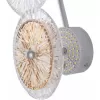 Стеклянный настенный светильник AM-1252B 7.1252B.D250.H800.LED Ni прозрачный круглый Стеклянный настенный светильник AM-1252B 7.1252B.D250.H800.LED Ni прозрачный круглый