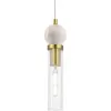 Стеклянный подвесной светильник Medea SL1244.303.01 цилиндр прозрачный ST Luce