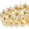 Хрустальная подвесная люстра Garde Art 2196/05/14P прозрачная Stilfort