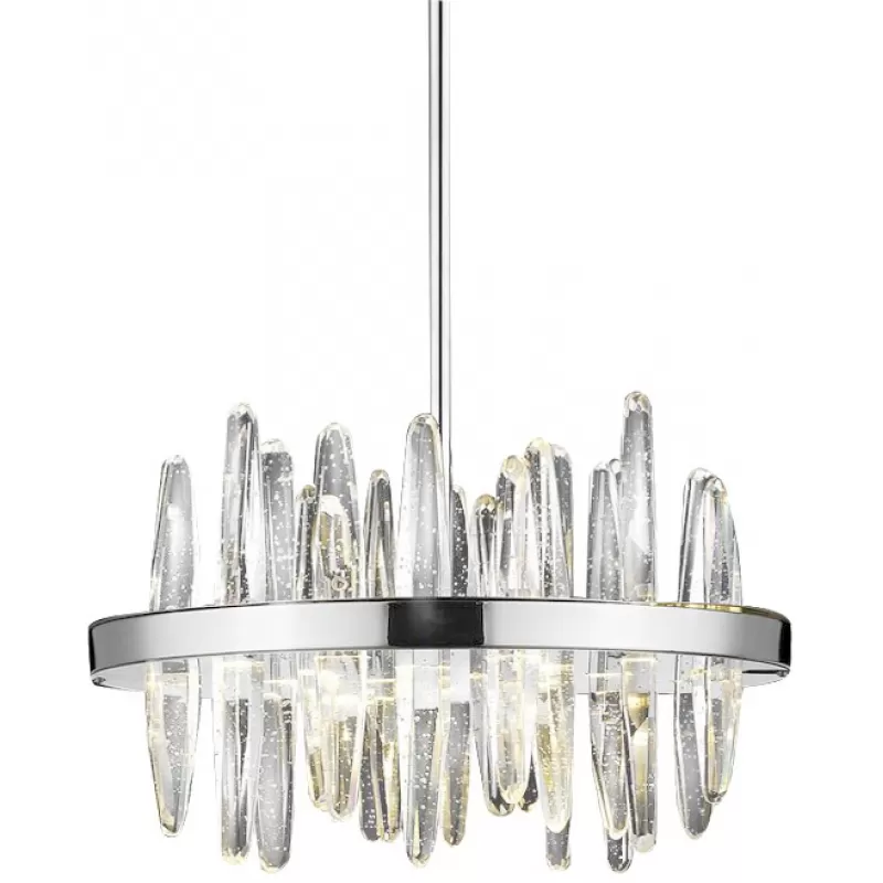 Стеклянная подвесная люстра Melrose P68050-6 прозрачная DeLight Collection Стеклянная подвесная люстра Melrose P68050-6 прозрачная DeLight Collection