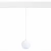 Трековый светильник Pibole ST358.533.07 белый форма шар ST Luce