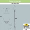 Наземный фонарь Cana C50.205.000.AYE27 белый Fumagalli