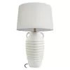 Интерьерная настольная лампа Amphora 10498T конус белый Loft It