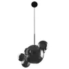 Стеклянный подвесной светильник Bolle 2029-P6 форма шар серый Loft It