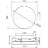 Настенный светильник Mira MOD279WL-L14B3K белый Maytoni Настенный светильник Mira MOD279WL-L14B3K белый Maytoni