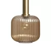 Стеклянный подвесной светильник IRIS 2071-B+BR цвет янтарь Loft It