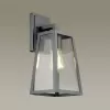 Стеклянный настенный фонарь уличный Clod 4169/1W прозрачный Odeon Light