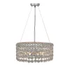 Хрустальная подвесная люстра  V5329-9/6S прозрачная цилиндр Vitaluce