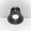 Точечный светильник Zoom DL034-L12W4K-B черный Maytoni