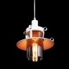 Стеклянный подвесной светильник Capri LDP 11327-1 WT цилиндр белый Lumina Deco