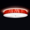 Стеклянный потолочный светильник LILITH 0102073364302 красный Leucos