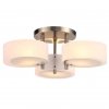 Стеклянная потолочная люстра Foresta SL483.352.03 цилиндр белая ST Luce