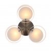 Стеклянная потолочная люстра Foresta SL483.352.03 цилиндр белая ST Luce