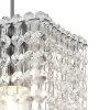 Хрустальный подвесной светильник Exquisite 2107/1S Chrome прозрачный Escada