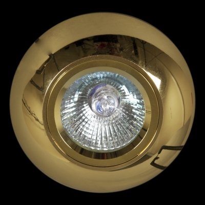 Точечный светильник  05015-9.0-01 MB MR16 GD (5015/MB) для натяжного потолка