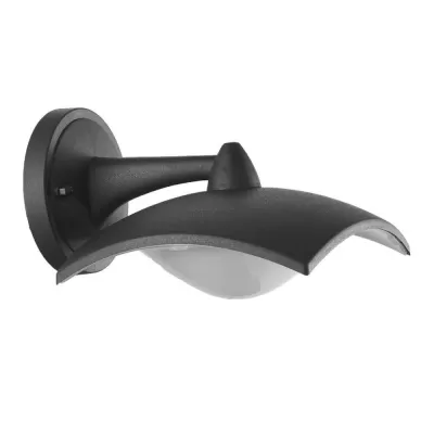 Настенный фонарь уличный  ULU-S10A-8W/4000K IP54 BLACK Uniel