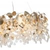 Стеклянная подвесная люстра Coins 5104/10 прозрачная Odeon Light