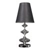 Интерьерная настольная лампа Veneziana LDT 1113-1 BK конус черный Lumina Deco