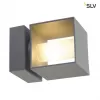 Стеклянный настенный светильник уличный Square 1000335 прозрачный SLV