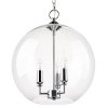 Стеклянная подвесная люстра Sferico 729134 форма шар прозрачная Lightstar