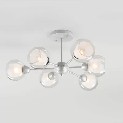 Потолочная люстра Vivien 30163/6 серебро Eurosvet