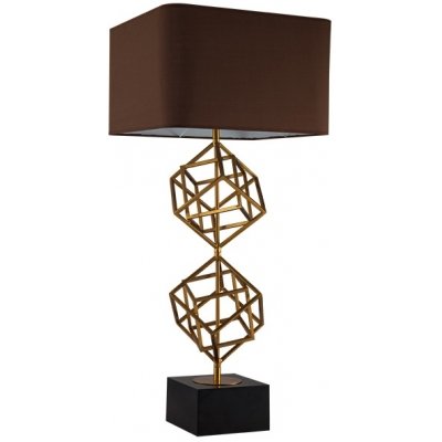 Интерьерная настольная лампа Table lamp KM0282T-1 brass DeLight Collection