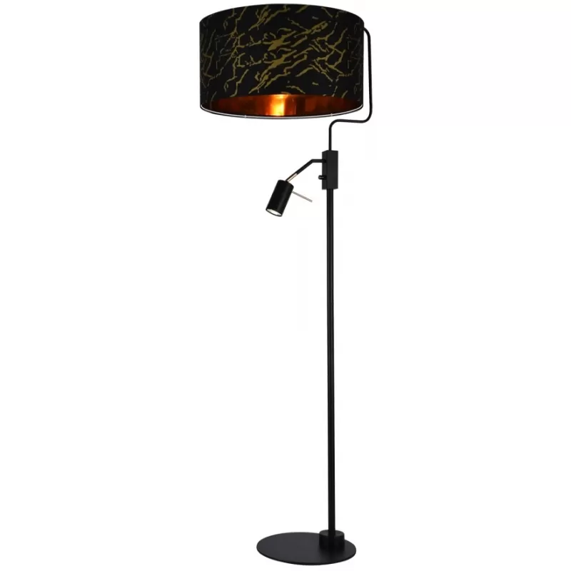 Торшер Sabine LSP-0687 черный цилиндр Lussole Торшер Sabine LSP-0687 черный цилиндр Lussole