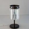 Хрустальный интерьерная настольная лампа Мартин CL332811 цилиндр прозрачный Citilux
