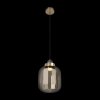 Стеклянный подвесной светильник Bubble 10140A Amber цилиндр цвет янтарь Loft It