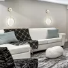 Бра Hypnosis 10206/SG LED White/Gold белое круглое Escada