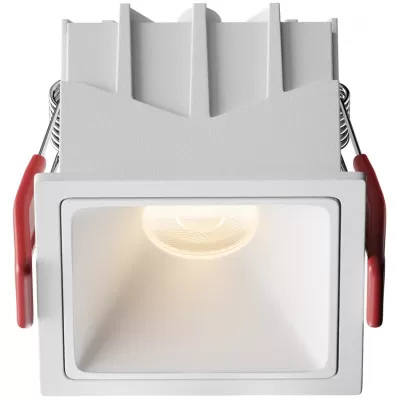 Точечный светильник Alfa LED DL043-01-10W3K-SQ-W-1 Maytoni Точечный светильник Alfa LED DL043-01-10W3K-SQ-W-1 Maytoni