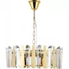 Хрустальная подвесная люстра Isla 1145/6S цилиндр прозрачная Escada