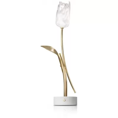Интерьерная настольная лампа Tulip TULT000PRS000BDWHBEU Slamp
