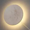 Настенный светильник Travertino 6625/25WL круглый бежевый Odeon Light