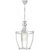 Стеклянный подвесной светильник Brooklyn LDP 1241-1 CHR прозрачный Lumina Deco