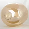 Стеклянное бра  LSP-8509 цилиндр цвет янтарь Lussole