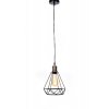 Подвесной светильник Cobi LDP 11609-1 BK черный Lumina Deco