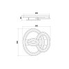 Потолочная люстра Sunny FR10022CL-L63W белая Freya