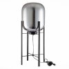 Стеклянный торшер Burasca SL1050.715.01 форма шар прозрачный ST Luce