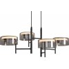 Стеклянная подвесная люстра Tower FR5536PL-L14B цилиндр Freya