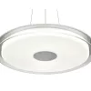 Стеклянный подвесной светильник Flash VL7215P01 белый Vele Luce