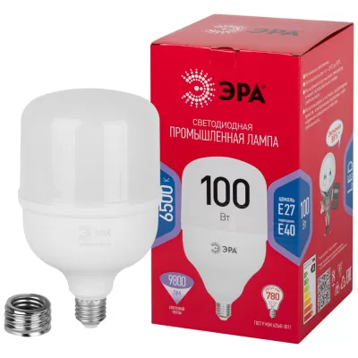 Лампочка светодиодная  LED POWER T140-100W-6500-E27/E40 R ЭРА