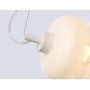 Стеклянный подвесной светильник High Light LH11071 белый Ambrella