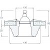 Точечный светильник Decoro DL217G/1