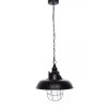 Стеклянный подвесной светильник Proddi LDP 11687 BK цилиндр прозрачный Lumina Deco