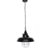 Стеклянный подвесной светильник Proddi LDP 11687 BK цилиндр прозрачный Lumina Deco